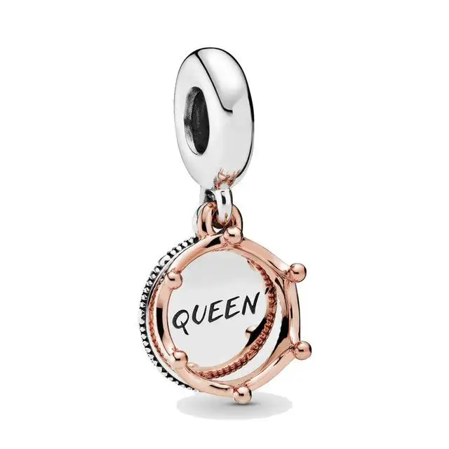 Новинка осени, подвеска с бусинами, 925 пробы, серебро, подходит к оригиналу Pandora, браслет, ожерелье, для женщин, сделай сам, ювелирные изделия, подарки - Цвет: 23