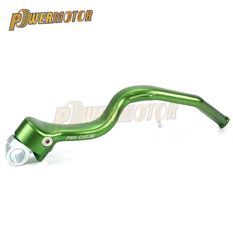 Мотоцикл с ЧПУ Алюминиевый Рычаг стартера кованая педаль для Кавасаки KX250F 2013 2014