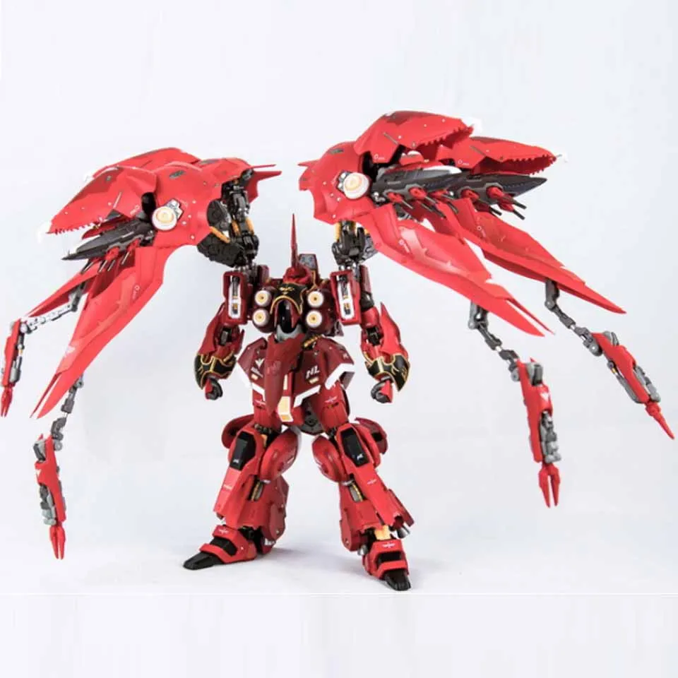 Сплав MB металлизированная MB 1/100 сплав KSHATRIYA красная версия аниме фигурка робота игрушка подарок