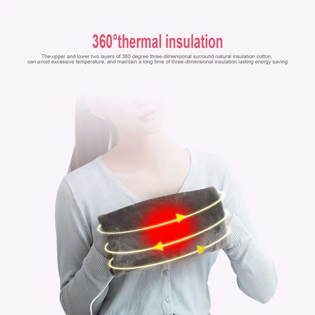 Простой дизайн зимняя грелка для рук с USB зарядкой практичные удобные мягкие