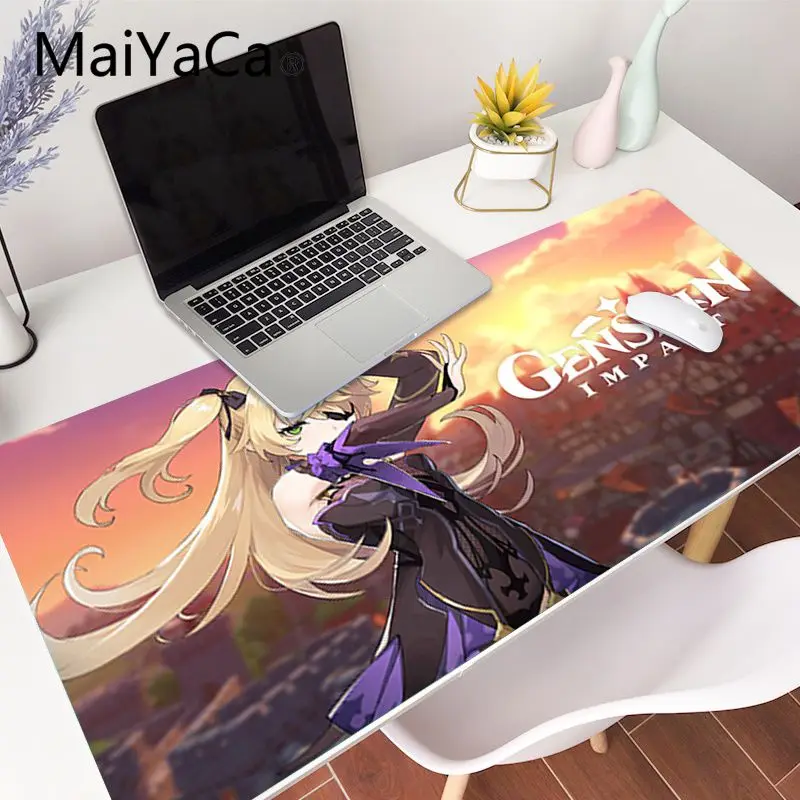 

Genshin impact в наличии, уникальный Настольный коврик для мыши, размер игрового коврика для 30x80 см, 300x800x2 мм