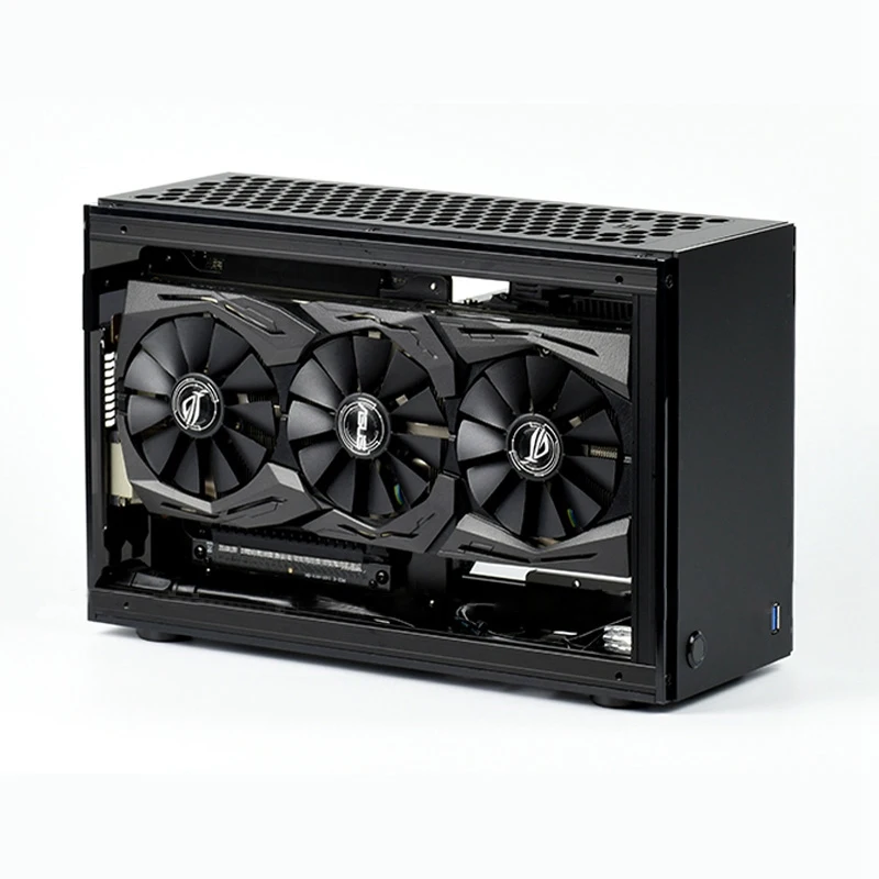 Акриловый Geeek A4 SFX Flex PC Mini прозрачный акриловый ITX A50 A50S компьютерный чехол USB3.0 X 1 / L