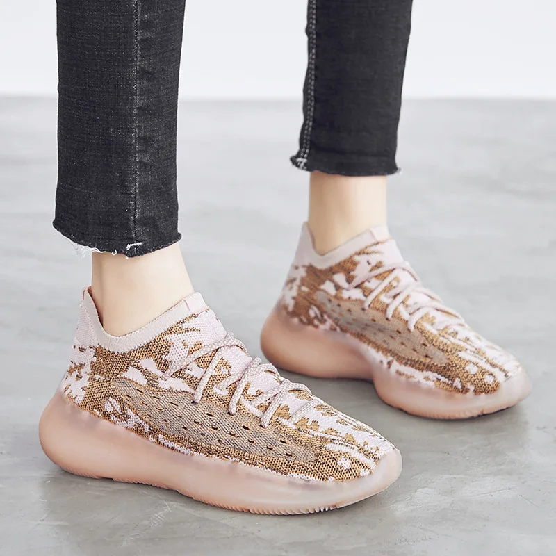 Женские кроссовки из кокосовой ткани дышащая повседневная спортивная обувь для