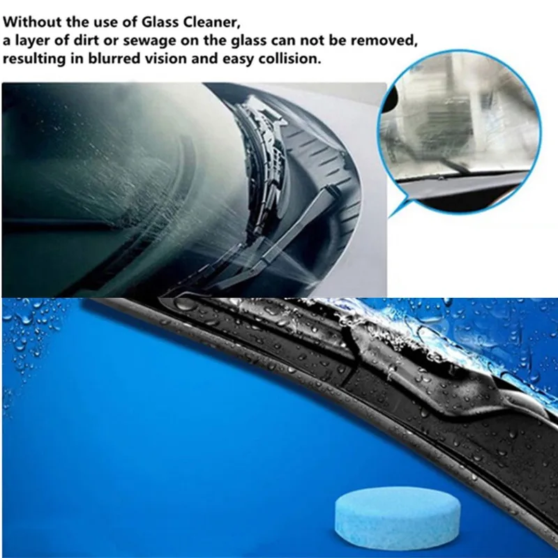 6 шт. автомобильный Одноцветный очиститель стекла для лобового Skoda Octavia A2 A5 A7 Fabia