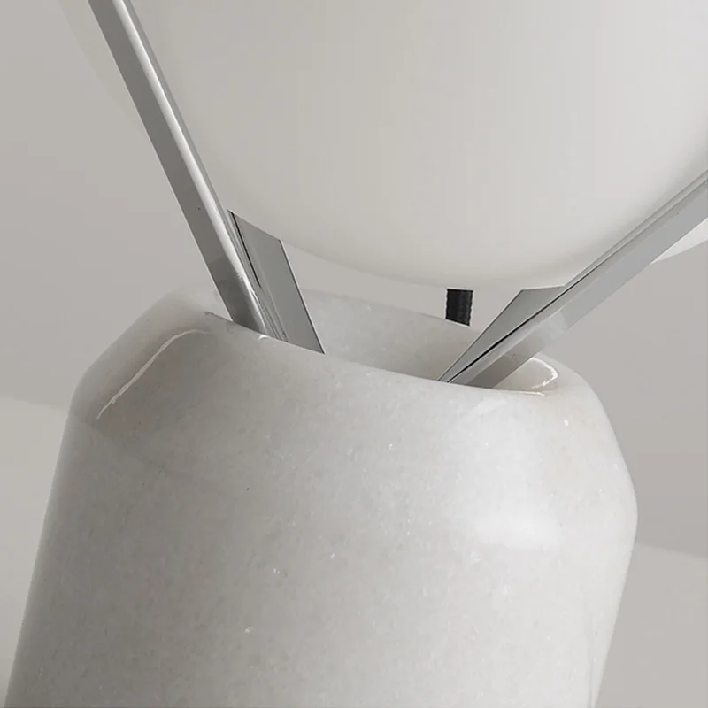 

New Design Table Lamp Creative Bedroom Study Planet Glass Lamp Fashion Home Hotel Art Decor Desk Lights Marble Base Dropshipping