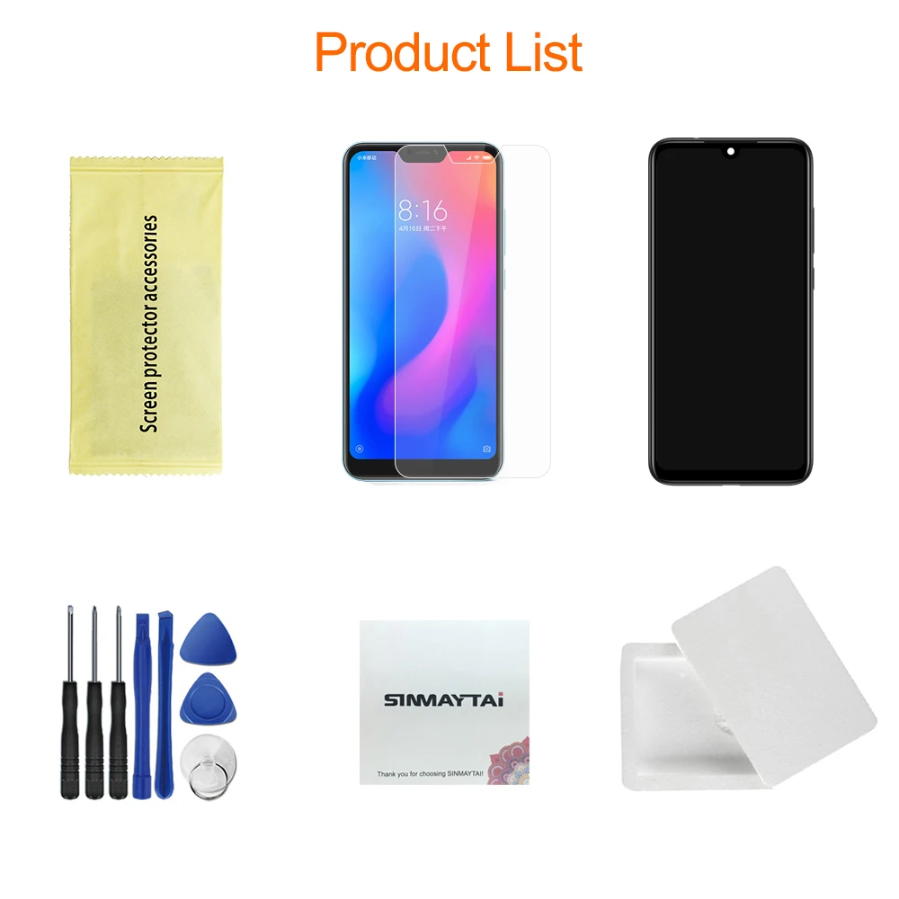 Для 6," Xiaomi Redmi Note 7 Note7 Redmi Note 7 Pro ЖК-дисплей рамка+ сенсорный экран панель дигитайзер Замена