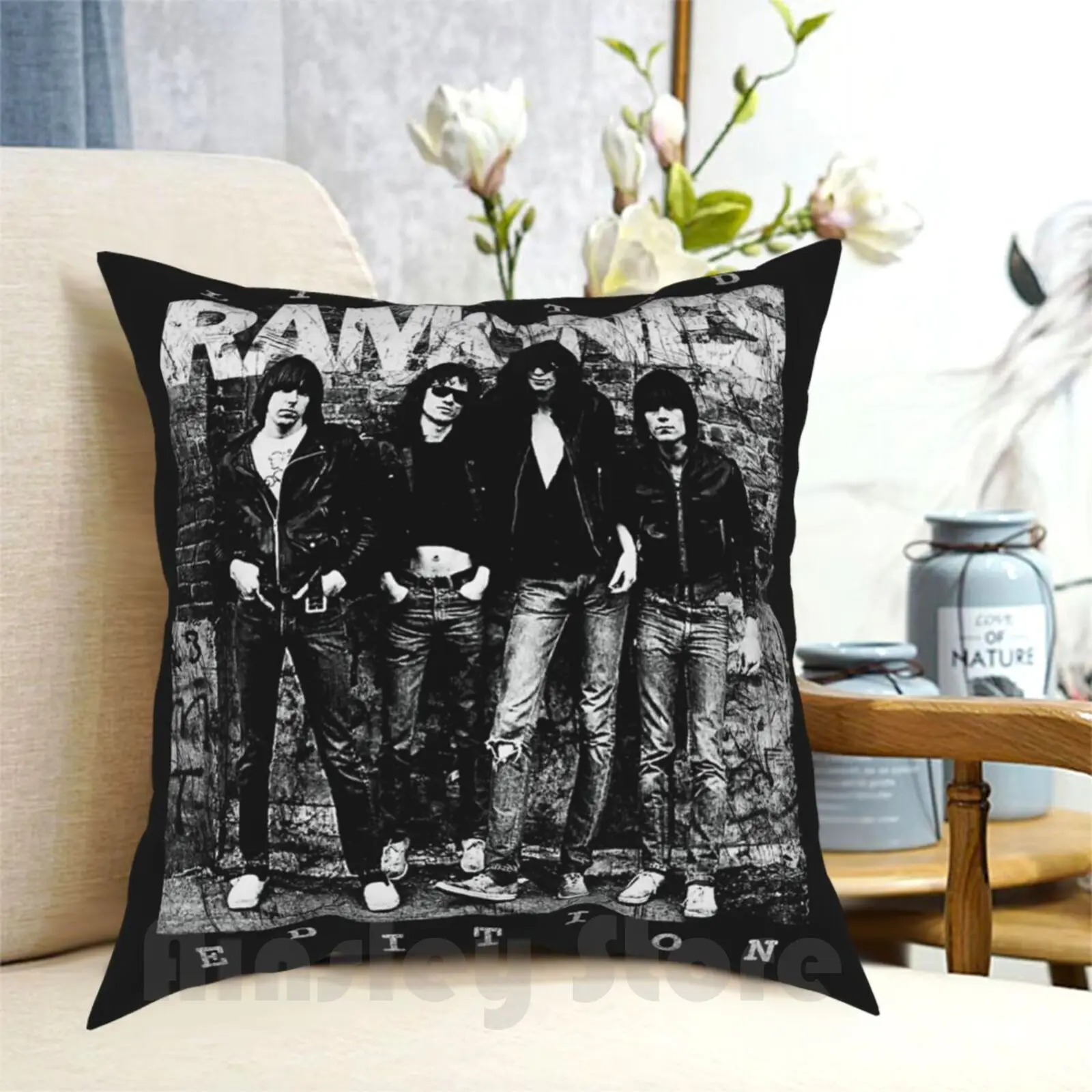 

The | Grunge Rock | Limited Edition Pillow Case Printed Home Soft Throw Pillow The Music Punk Band Famous Cool
