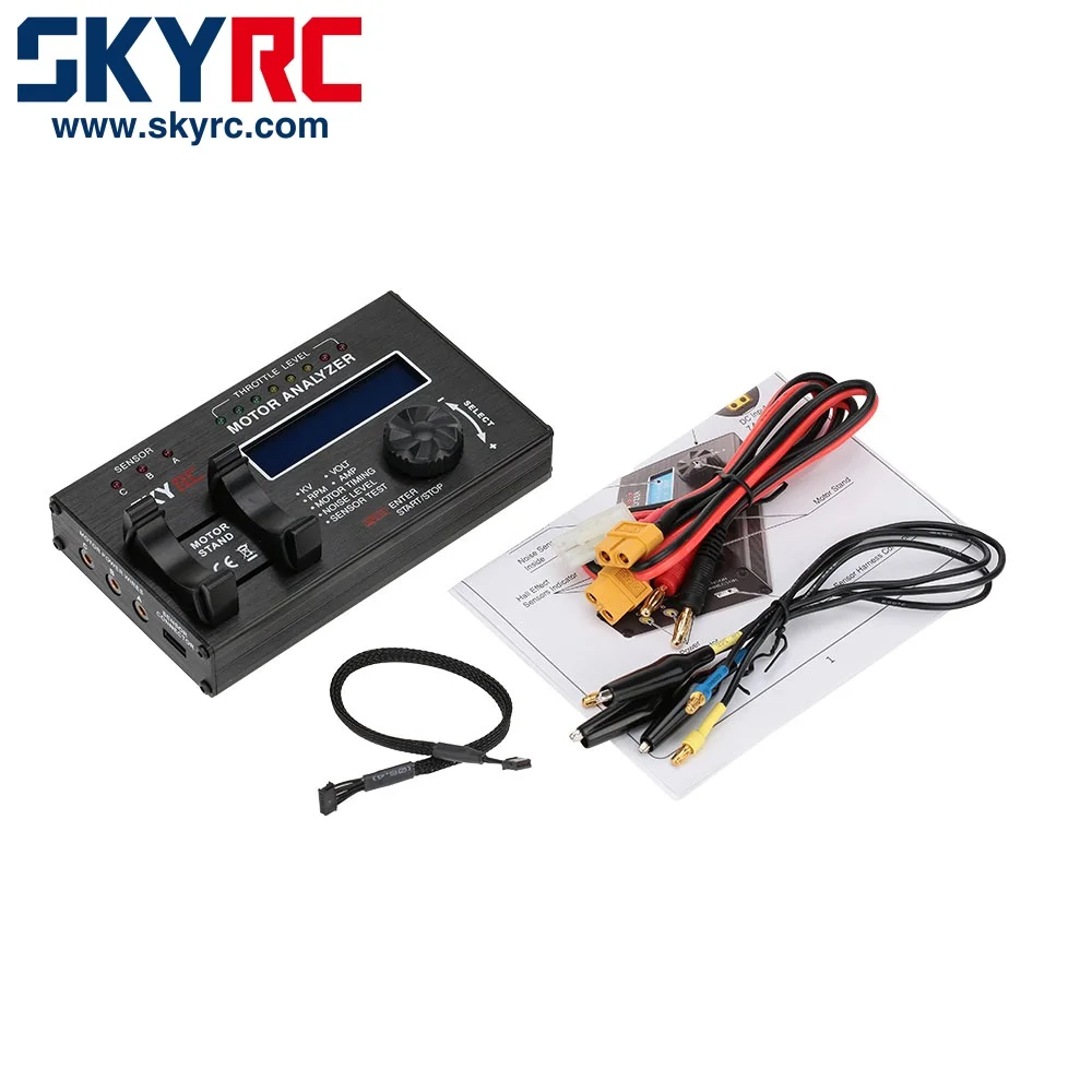 Skyrc бесщеточный моторный анализатор кв Напряжение уд/мин AMP сроки контрольно