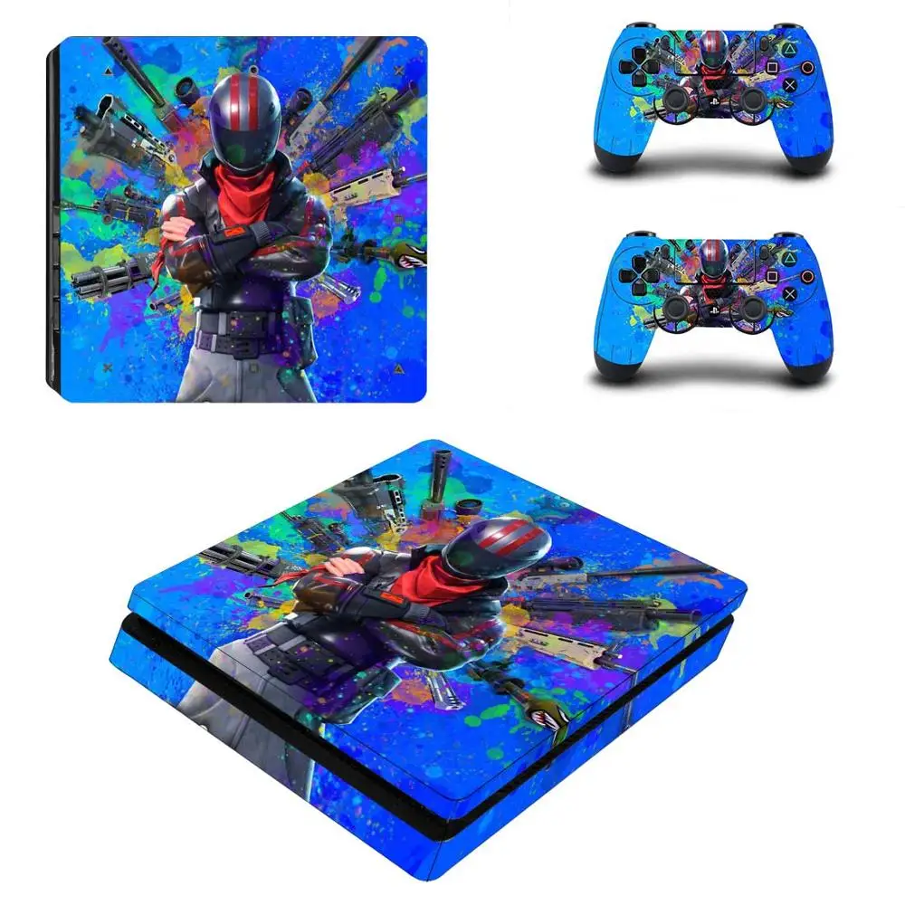 P4SQB0377 Новая игра PS4 тонкая наклейка s Play station 4 кожа Наклейка Обложка для playstation 4 PS4 Slim Consol& контроллер Скины Виниловые - Цвет: P4SQB0377
