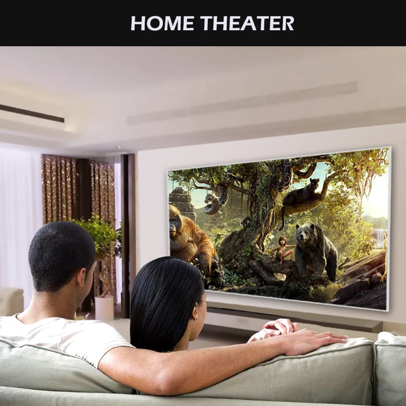 Мини портативный проектор 4K Poner Saund GP12 для смартфона WiFi Android Full HD1080P Led видео