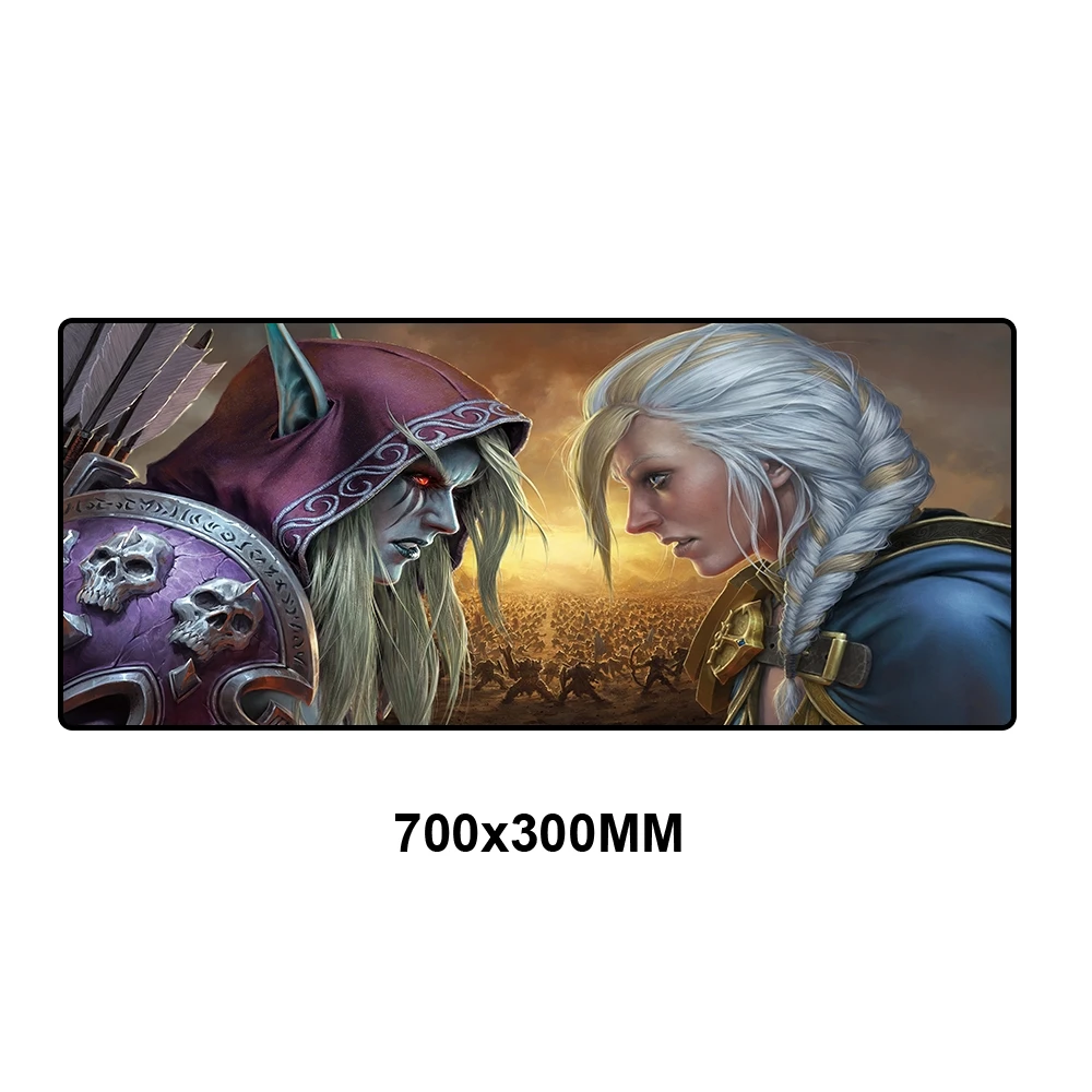 MSSJ-RW022-- 70X30 см Sylvanas WOW игровой коврик для мыши большой XL модный коврик для мыши World of Warcraft коврик для мыши для геймера ноутбука резиновый коврик для ноутбука - Цвет: MSSJ-RW022--