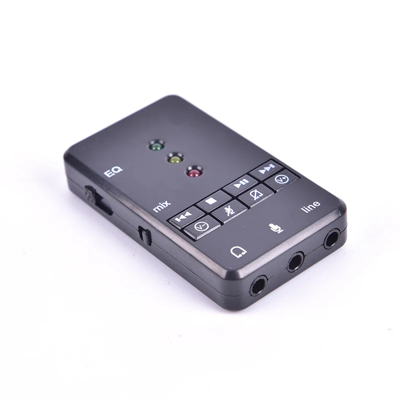 Высокое качество EQ Xear 3D USB звуковая карта 7 1 канальный аудио адаптер со