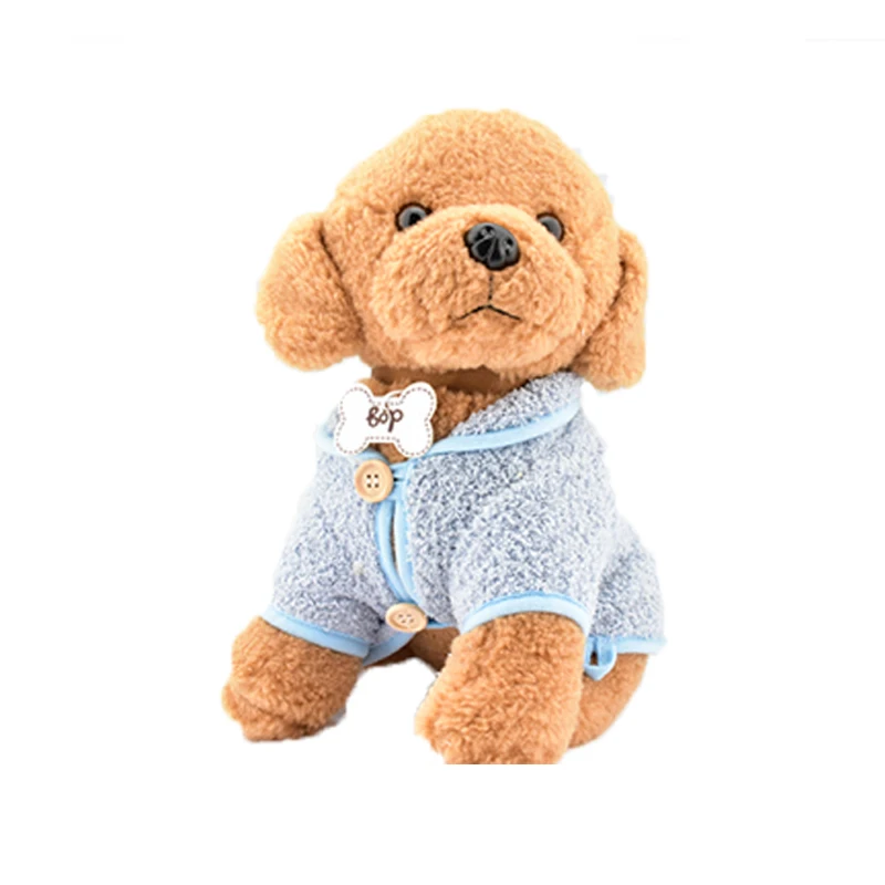 

Fleece Warm Dog Jacket Cat Coat Long Plush Pet Winter Autumn Clothing Short Sleeve Costume Jackets For Small Dogs Pitbulls Bicho