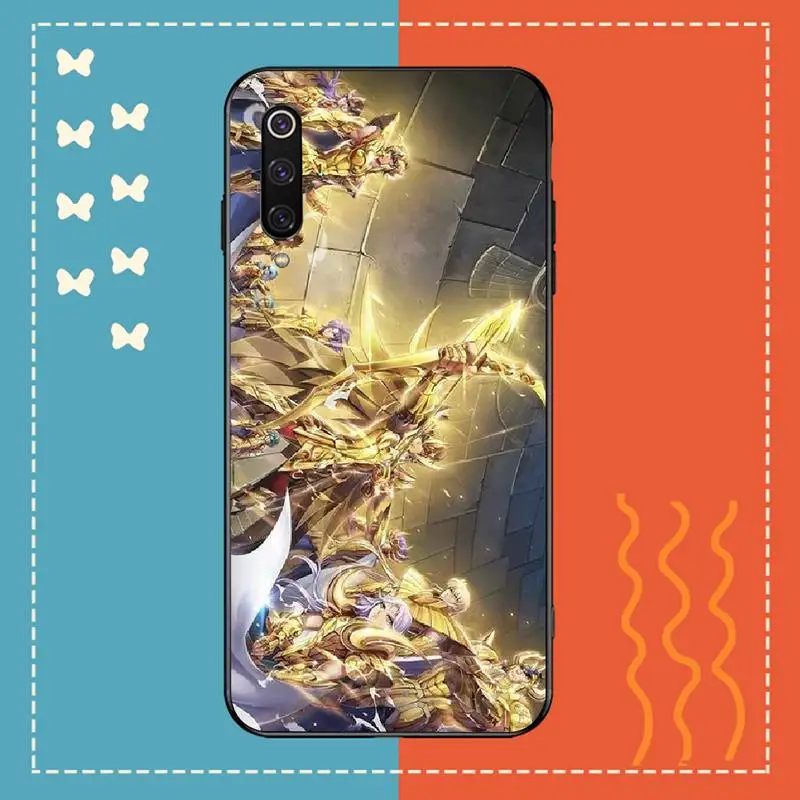 PENGHUWAN Saint Seiya роспись своими руками блестящая фотография для Redmi Note 8 8A 7 6 6A 5 5A 4 4X 4A Go