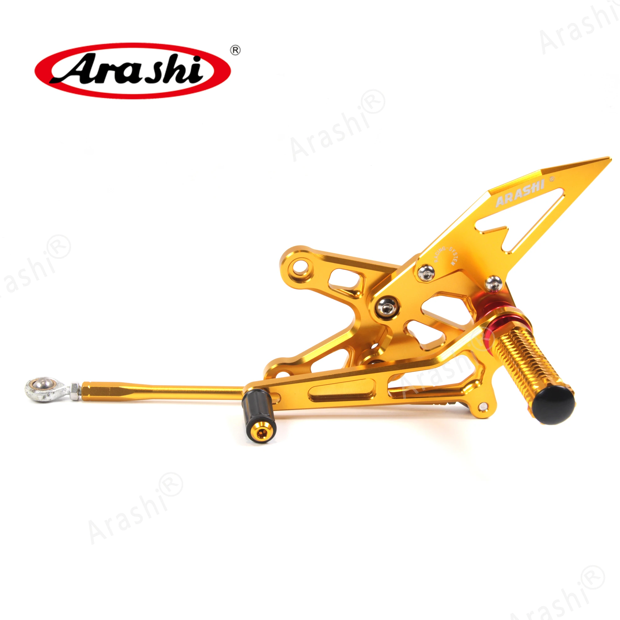 Регулируемые подножки Arashi ZX10R NINJA 2006 2007 CNC задняя подставка для ног KAWASAKI ZX 10R педали