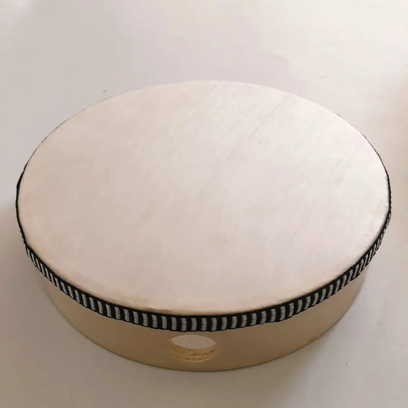 Деревянный Ручной барабанный бубен Детская перкуссионная игрушка деревянная