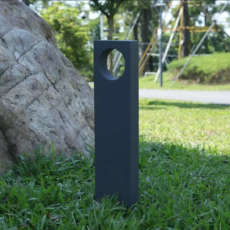 Водонепроницаемый светодиодный садовый светильник простой современный фонарь
