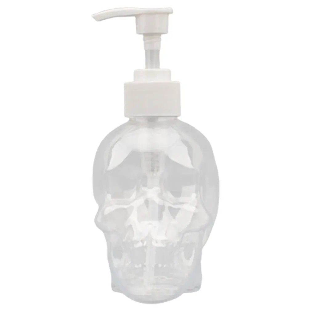 

Creative Skull Bathroom Liquid Soap Dispenser 350ml Hand Soap Bottle Shower Gel Shampoo Fillable Bottle