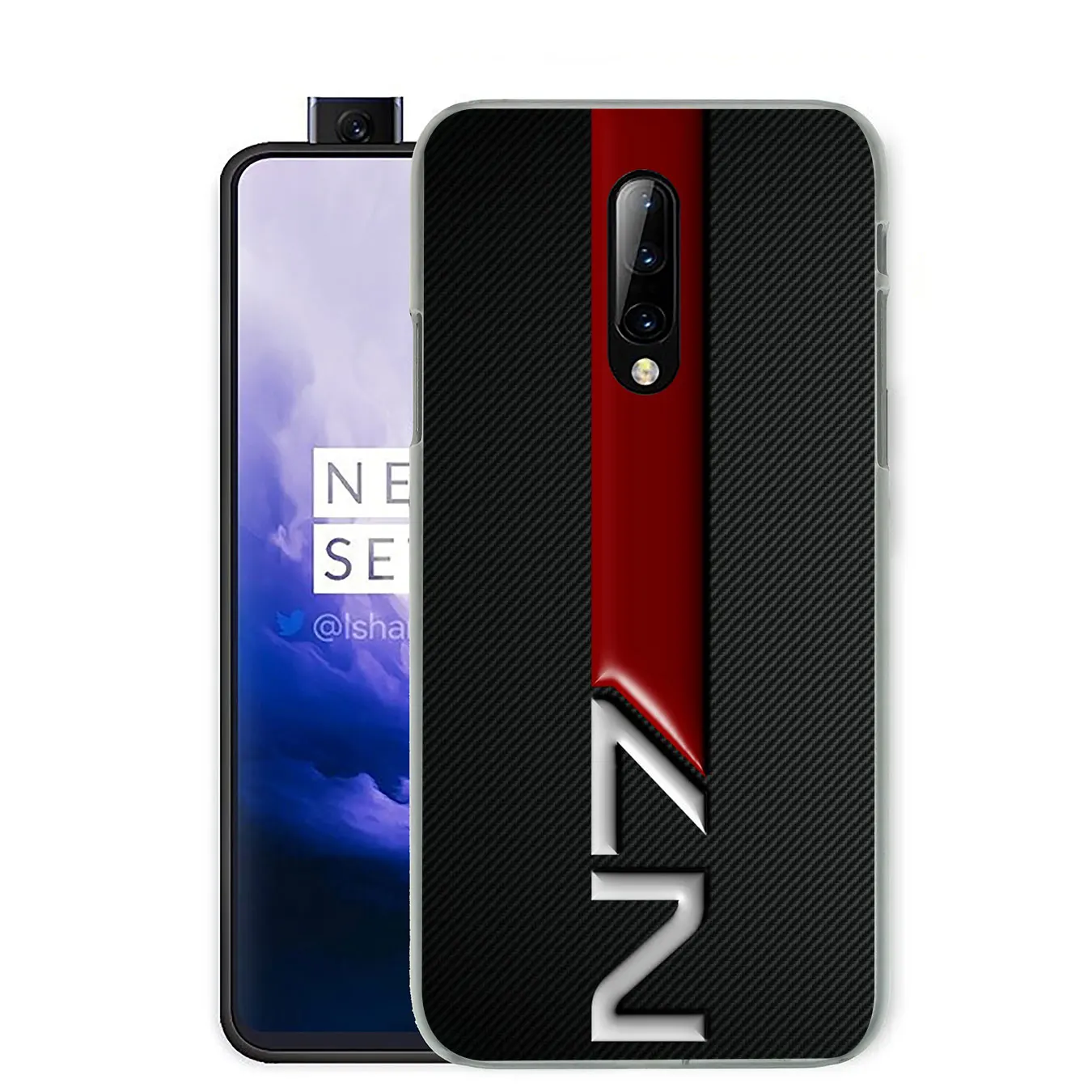 Жесткий пластиковый Чехол для мобильного телефона N7 Mass Effect Oneplus 7 7T Pro 6 6T 5 5T 7Pro One