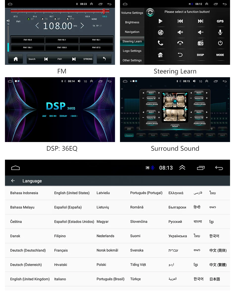 Jansite " Car Android радио для Хонда сrv CR-V 2007 2008 2009 2010 2011 мультимедийный проигрыватель навигации gps 4G WI-FI ips экран