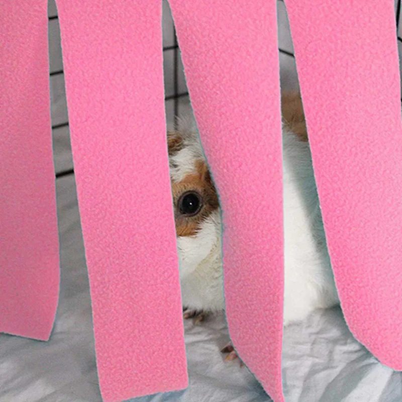 Лента с кисточками Pet палатка Гвинея свинка хомяк Ежик гамак занавеска маленькие