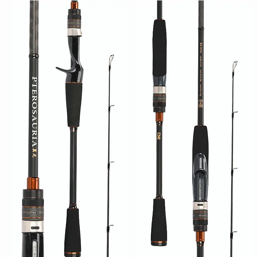 

Spinning Casting Fishing Rod L/ML/M FUJI Guide Rings 1.91m 2m 2.18m 2.28m carbon ultralight Fast Action Lure Rods Trout bass rod