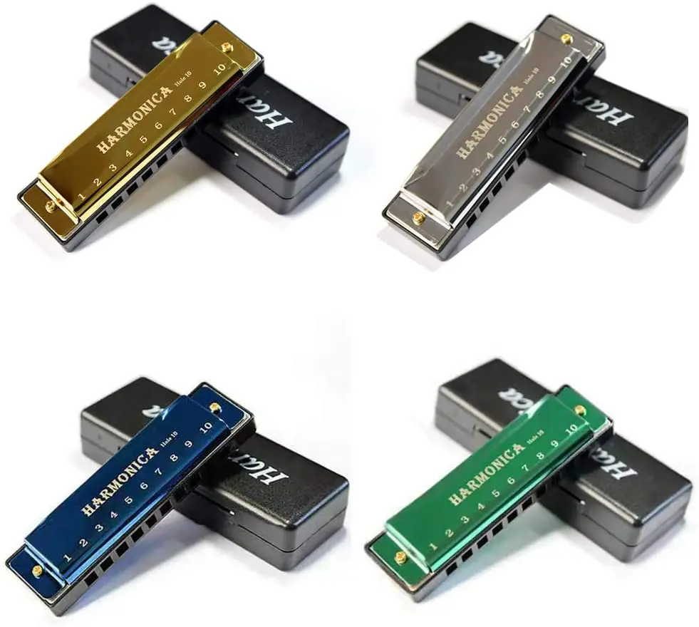 Гармоника с 10 отверстиями 20 мелодий ротовой орган блюз роскошная гармоника