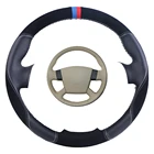 Пользовательский автомобильный чехол на руль для Nissan Teana 2003-2008 старый Teana Renualt Samsung SM замшевый кожаный Авто Оплётка на руль