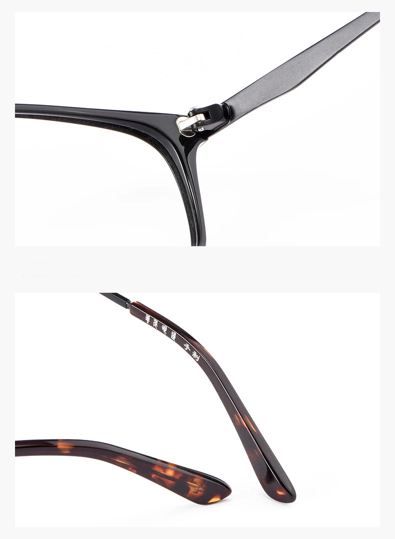 

Men Acetate Eyeglasses Women Quality Optical Anti Blue Ray Photochromic Prescription Glasses Leopard Myopia Spectacle Full Rim