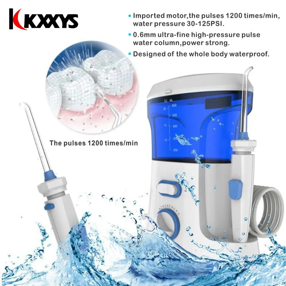 Ирригатор для полости рта 7 насадок спа процедур 600 мл|Ирригаторы рта| |