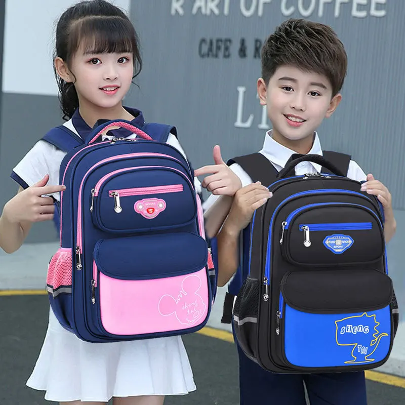 

waterproof children School Bags boys Girls primary school Backpacks kids satchel Schoolbag Orthopedic Backpack mochila infantil