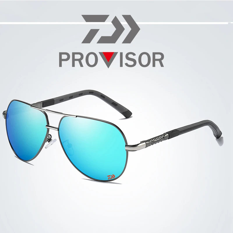 

2020 DAIWA Men's Anti-ultraviolet Colorful Film Fishing Glasses Outdoor Sports Beach Travel Fashion Fishing Polarized Sunglasses
