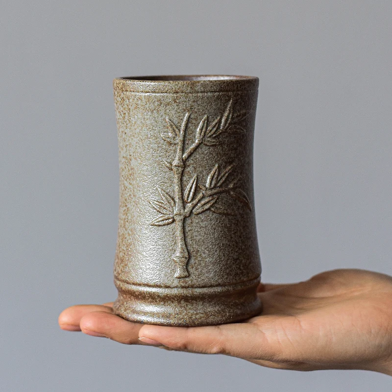 Керамические чайные картриджи LUWU фарфоровые для чая с бамбуковым дизайном