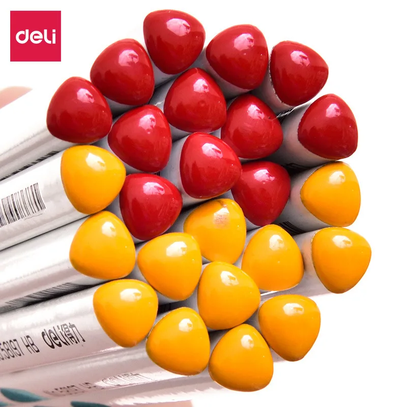 

12 pcs/box HB Wooden Lead Pencils Color Creative Hole Pencil For Kid Gifts School Office Supplies Stationery Supplies