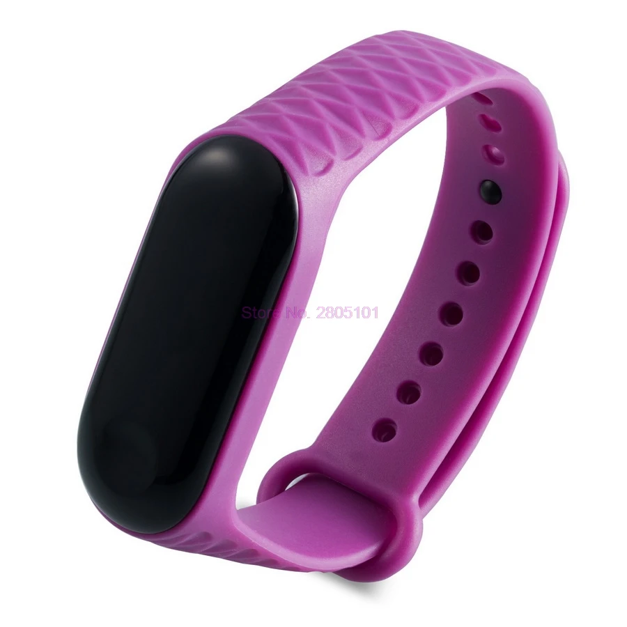 1000pcs For Xiaomi Mi Band 3 Strap Barcelet Colorful Silicone Miband Replacement Smart Accessories | Электроника