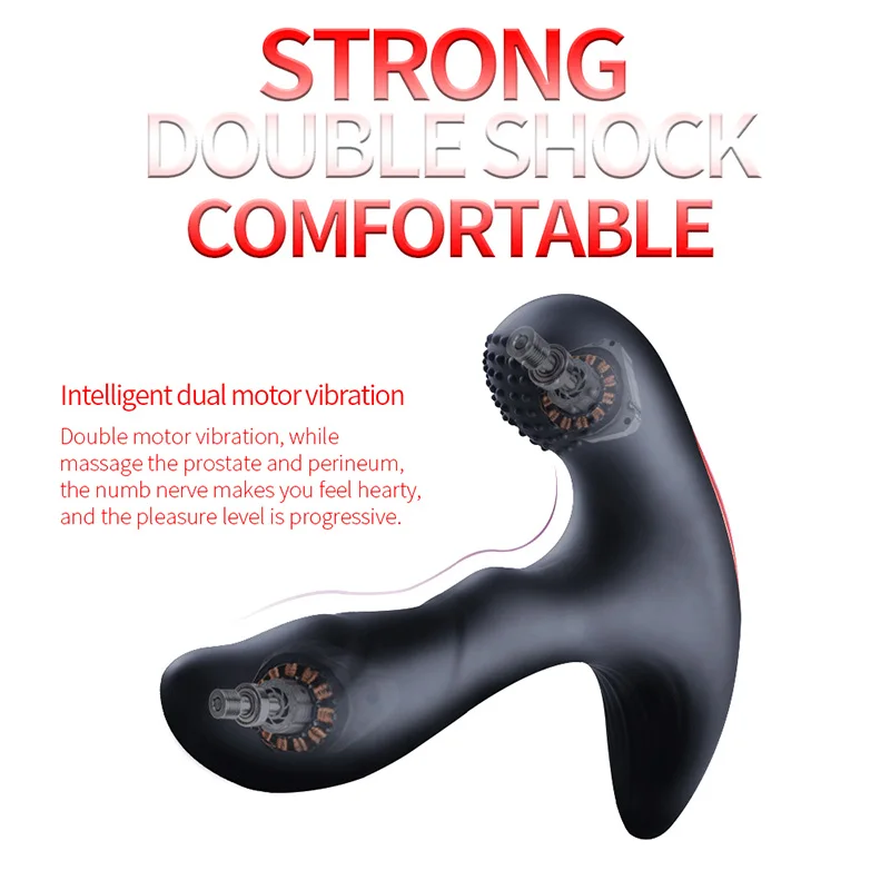 Силиконовый массажер простаты Анальная пробка открытый расширитель Мужской