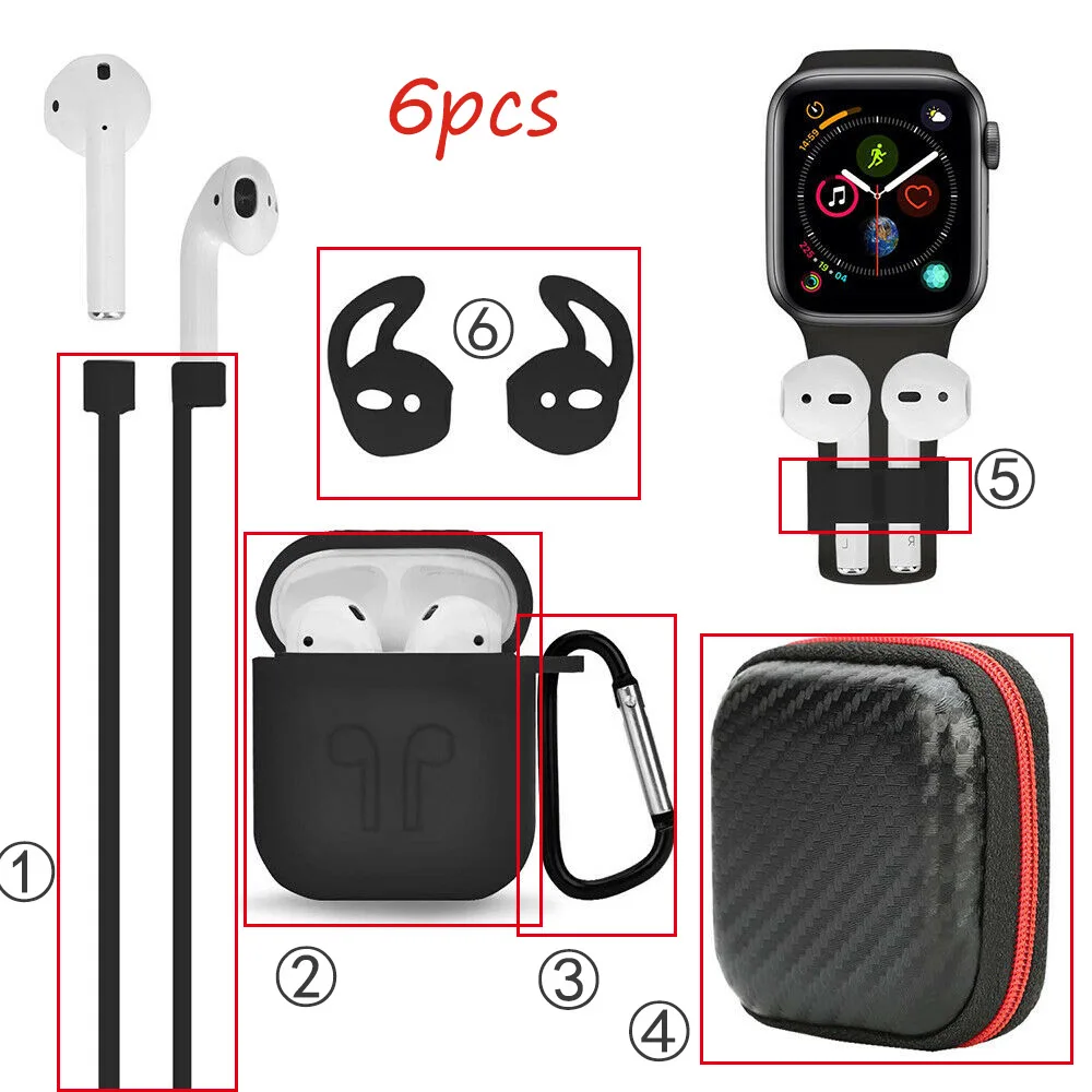 Аксессуары для Apple AirPods защитный чехол наушников|Наушники и гарнитуры| |