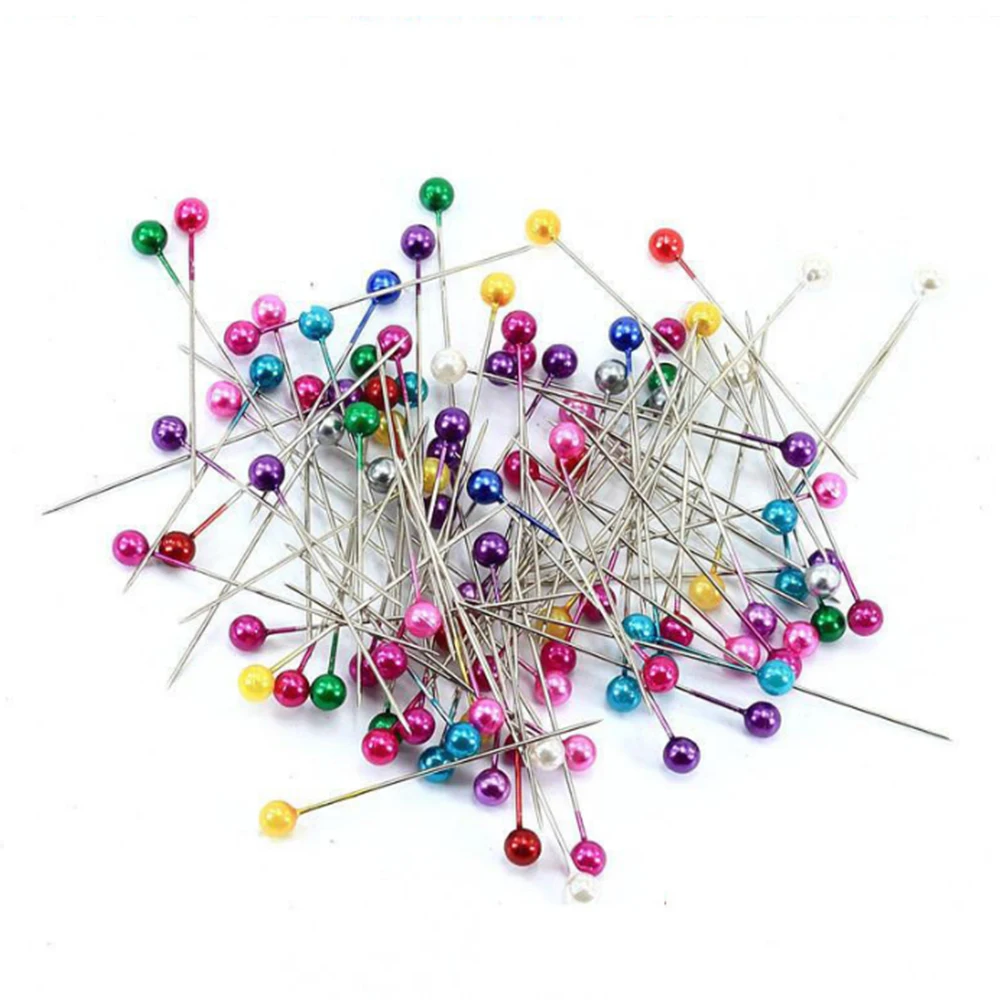 Булавки перламутровые для шитья 100 шт. булавки инструменты круглая булавка с