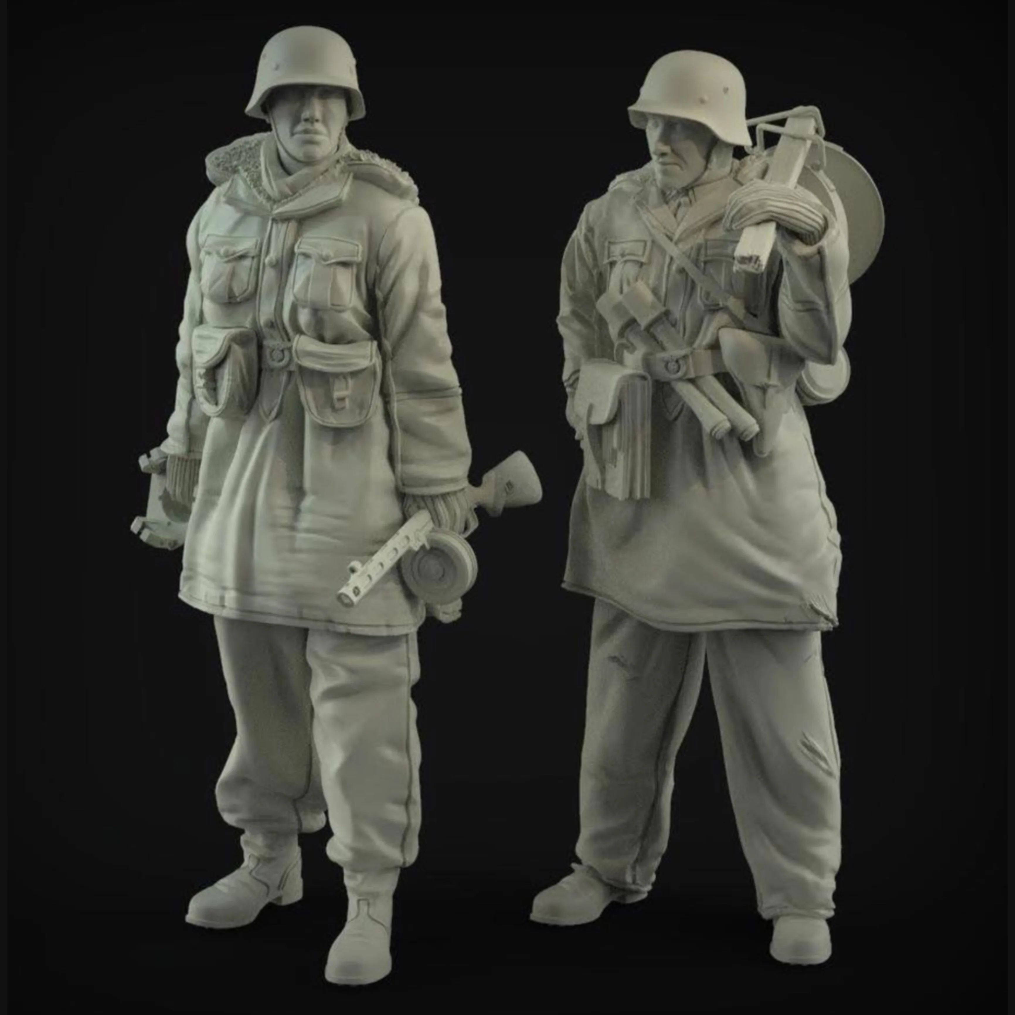 

1/35 фигурка модели из смолы GK, несобранный и Неокрашенный комплект