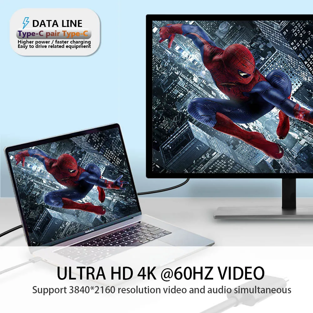 Кабель USB 3,1 type-c PD 87W 5A кабель для быстрой зарядки для Macbook pro samsung Galaxy S9 huawei Matebook P30 Thunderbolt 3