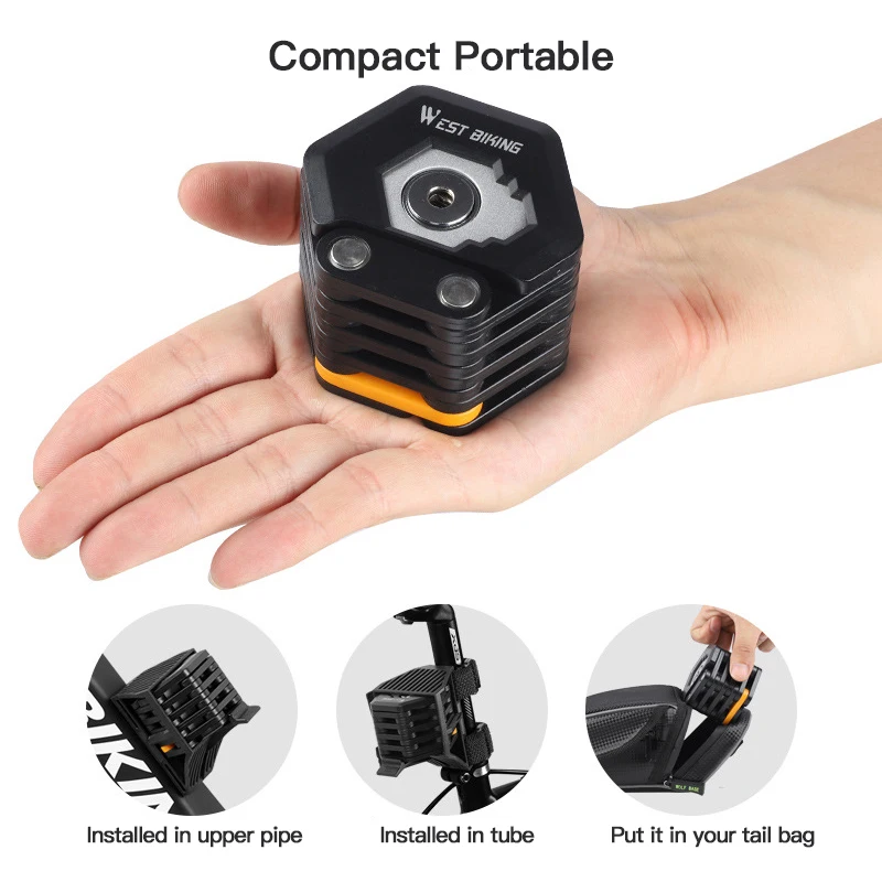 Лидер продаж! Велосипедный спортивный безопасный замок для велосипеда задний