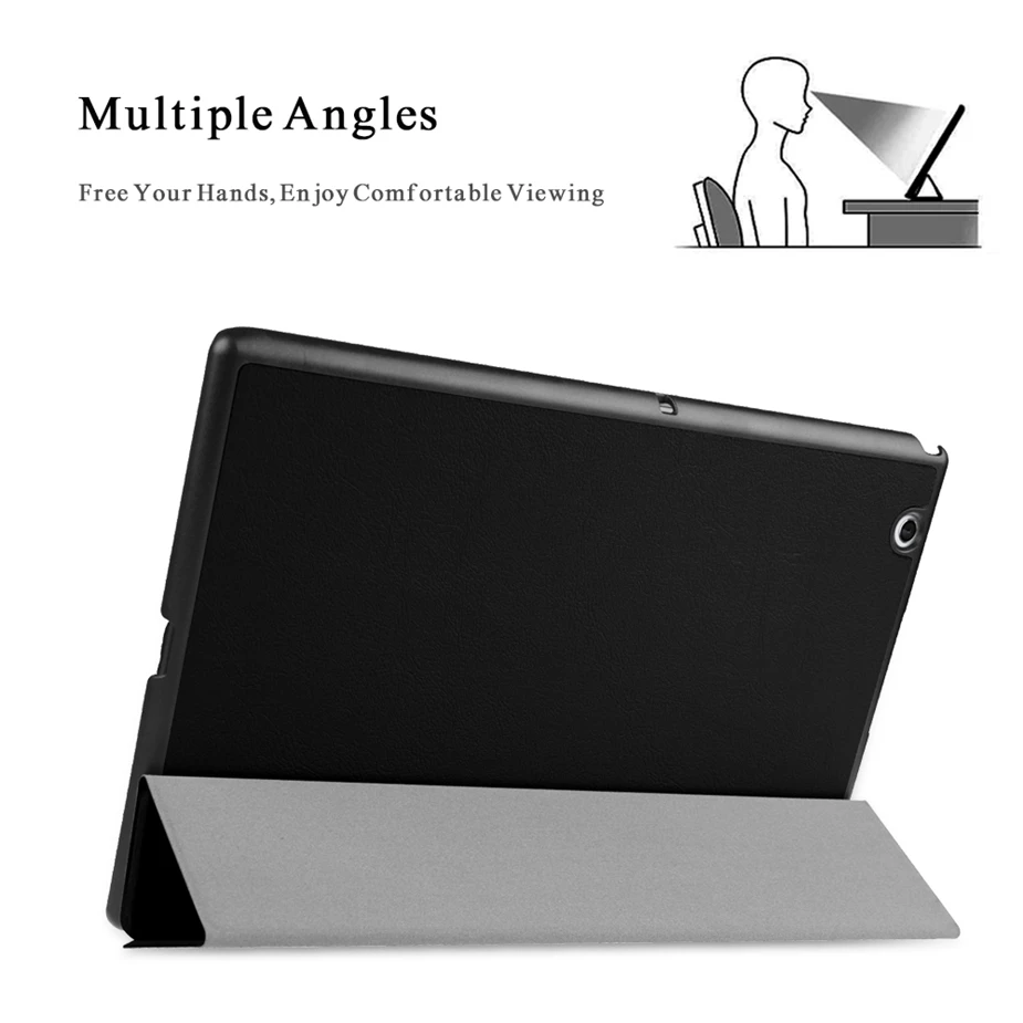 KiKiss Luxury Leather Case cover For Sony Xperia Z4 Tablet SGP771 SGP712 10.1'' case Ultra 2015 + Bag | Компьютеры и офис