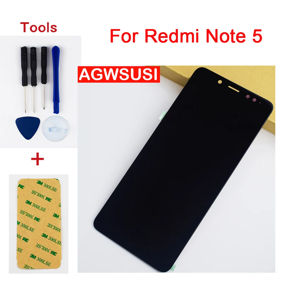 Для Xiaomi Hongmi Redmi Note 5 Note5 полный сенсорный экран дигитайзер Сенсорное стекло +