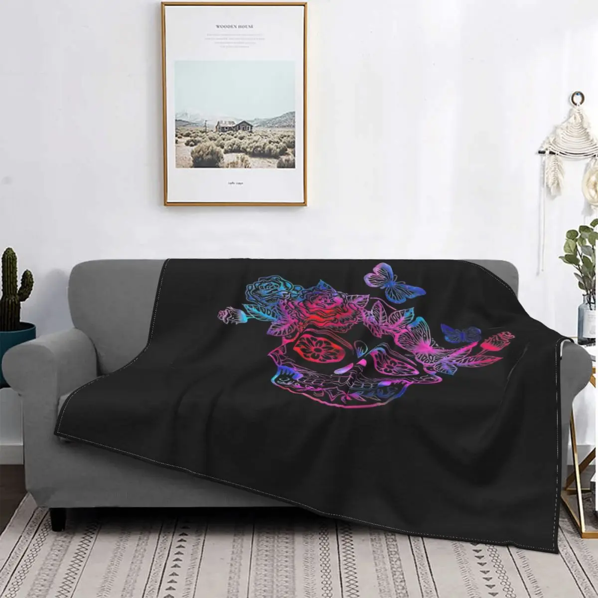 

День мертвых 3-manta a quadros para cama, colcha с капучинатором, 150