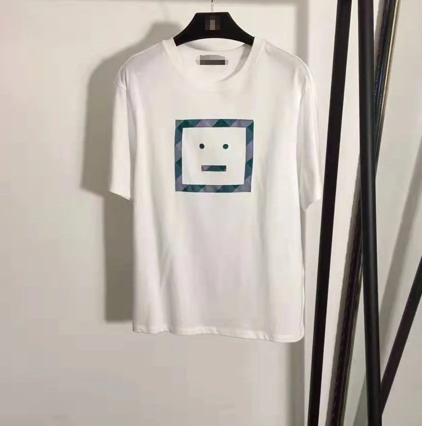 Luna2020 женские 2020 новые туфли с квадратными рисунком в виде улыбающихся рожиц