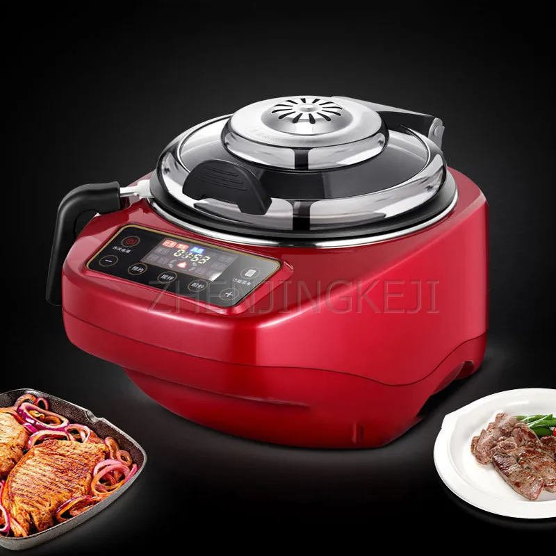 Home High Power Stir Fry Robot Fried Rice Machine Fully Automatic Intelligent Cooking Multifunction Pot 220/110V | Бытовая техника