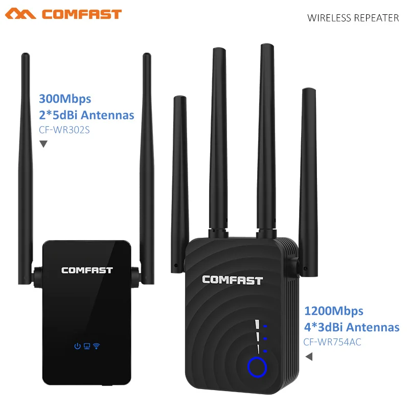Домашний ретранслятор Wi-fi высокая скорость 300 Мбит/с/1200 Мбит/с усилитель