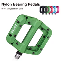 bike pedal sealed bearings anti slip ultra lightweight nylon flat mountain bike pedals 916 spindle bicycle accessories