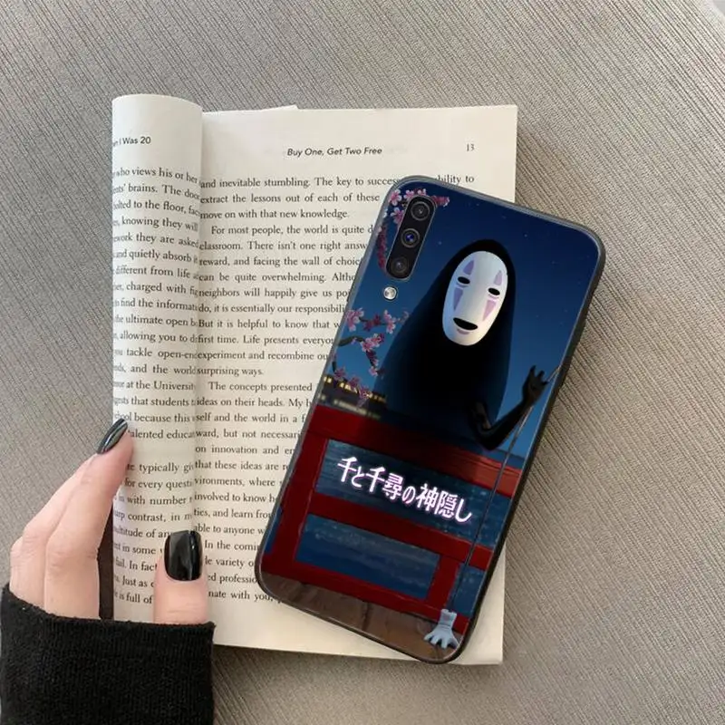 

no face man Spirited Away anime Phone Cases For Samsung galaxy S 7 8 9 10 20 edge A 6 10 20 30 50 51 70 note 10 plus