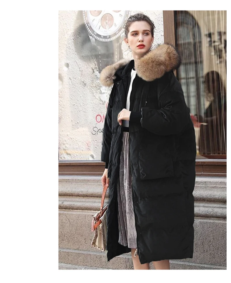 Женское длинное пальто на утином пуху зеленое и темно-синее бархатное с